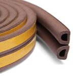 Self-Adhesive 6m Window Sealing Tape (Color : Brown)